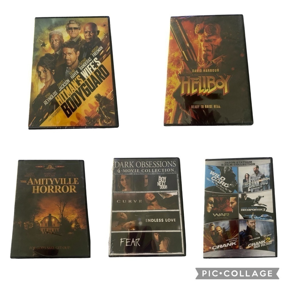 NWT-DVD’S-5 DVD’S- TOTAL OF 13 MOVIES